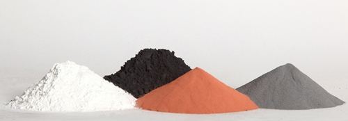 รูปตัวอย่างผงยาที่ผ่านการผสมด้วยเครื่อง ผสมยาแบบ 3D