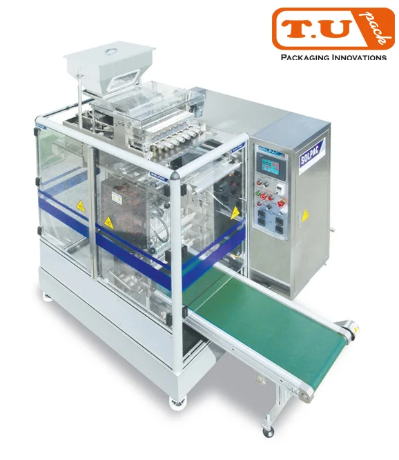 เครื่องบรรจุผงเม็ดลงซอง แบบซีล 4 ด้าน