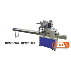 เครื่องบรรจุแนวนอน สำหรับแพ็คสินค้าขนาดกลาง รุ่น HPMD-320