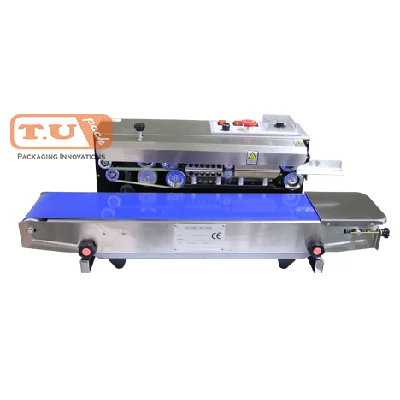 เครื่องซีลปิดปากถุง แบบสายพานต่อเนื่อง