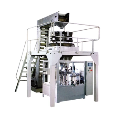 เครื่องบรรจุซองสำเร็จรูป แบบโรตารี่