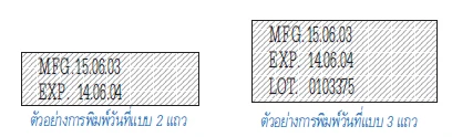 เครื่องพิมพ์วันที่ แบบกึ่งอัตโนมัติ NE-835A