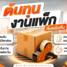ต้นทุนงานแพ็กที่มองไม่เห็น